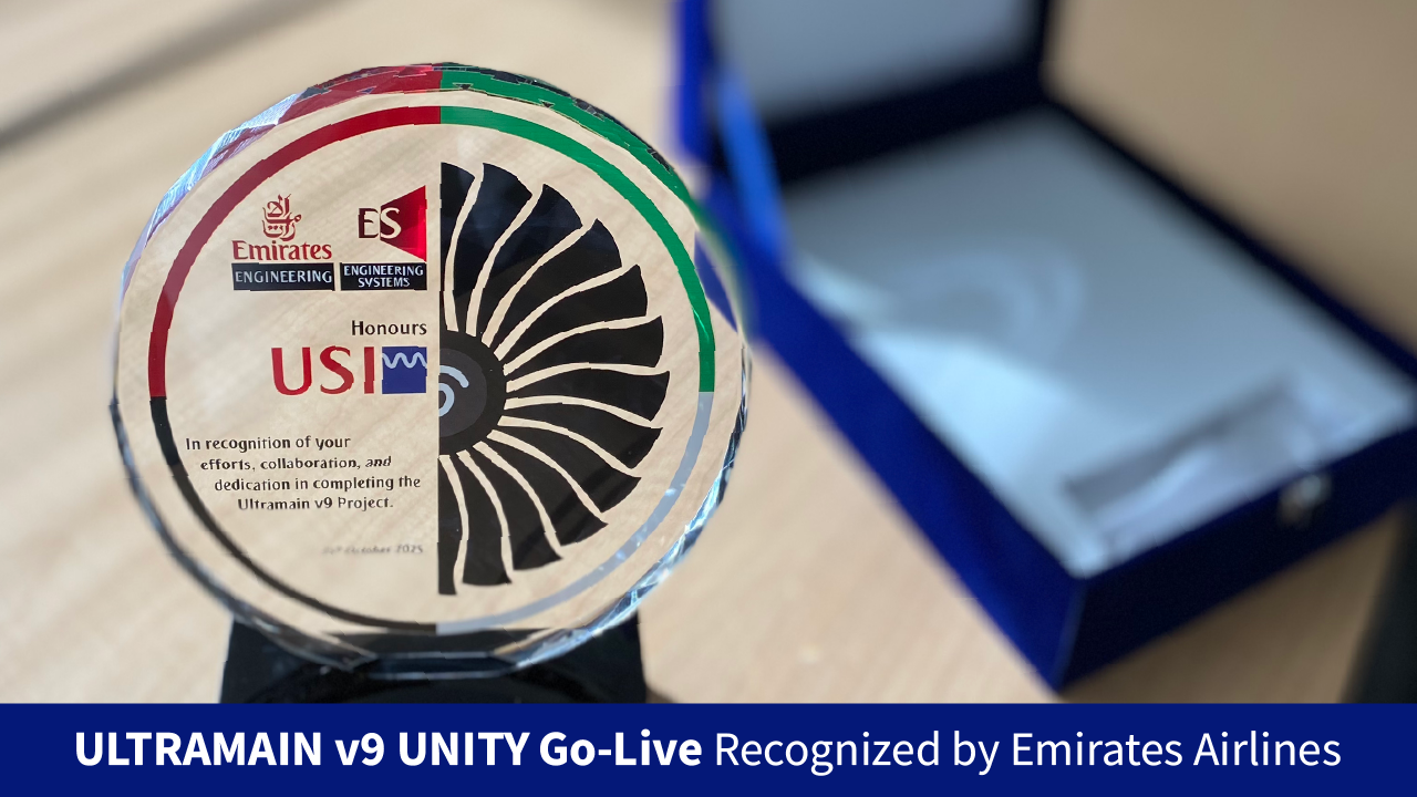 Ultramain v9 Unity Go-Live Recognized by Emirates Airlines